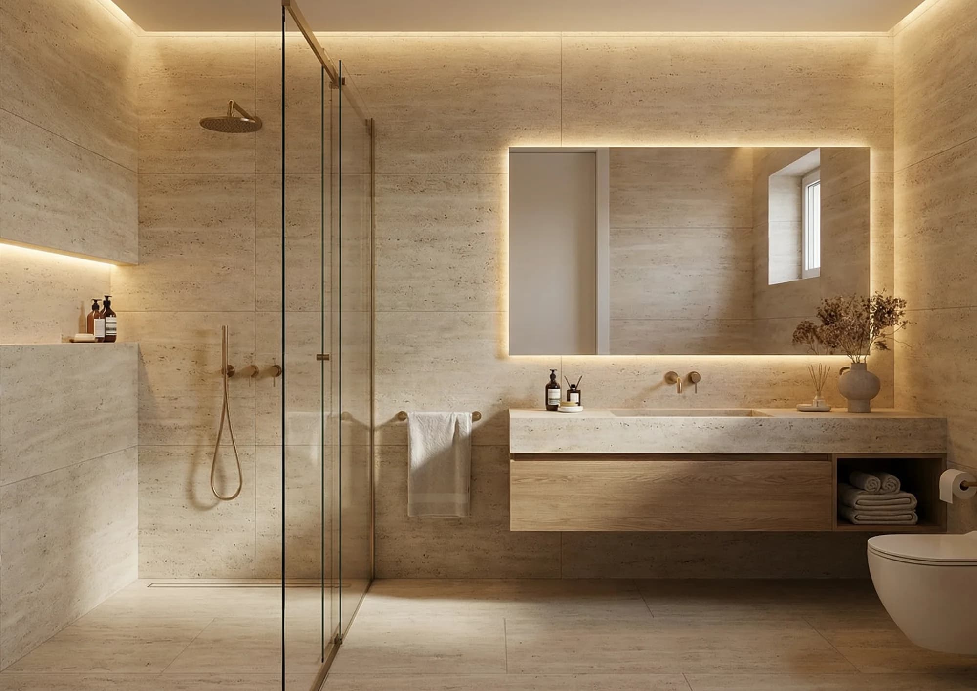 The Skyline Luxury Residences — Interior Bathroom