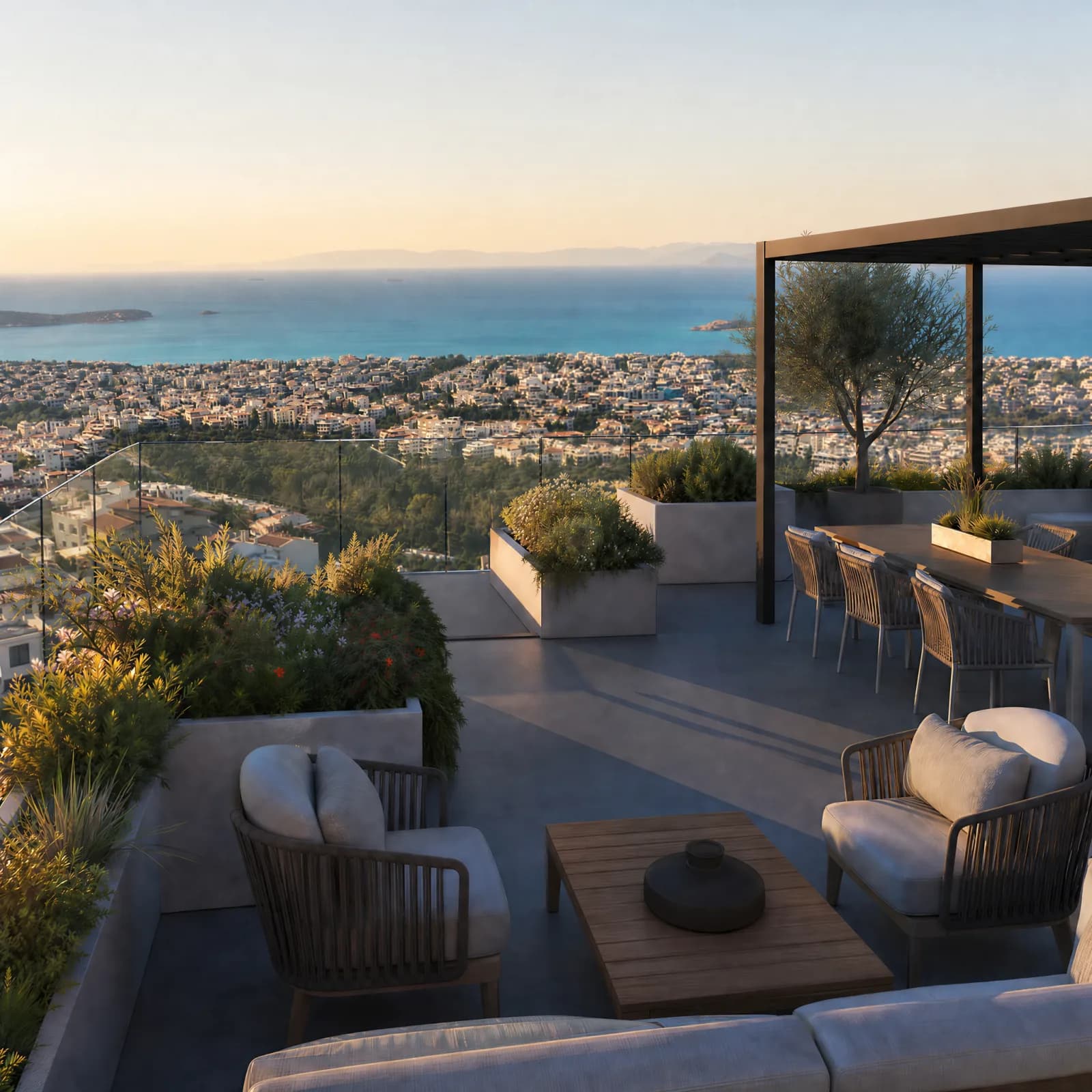 The Skyline Luxury Residences — Rooftop Terrace