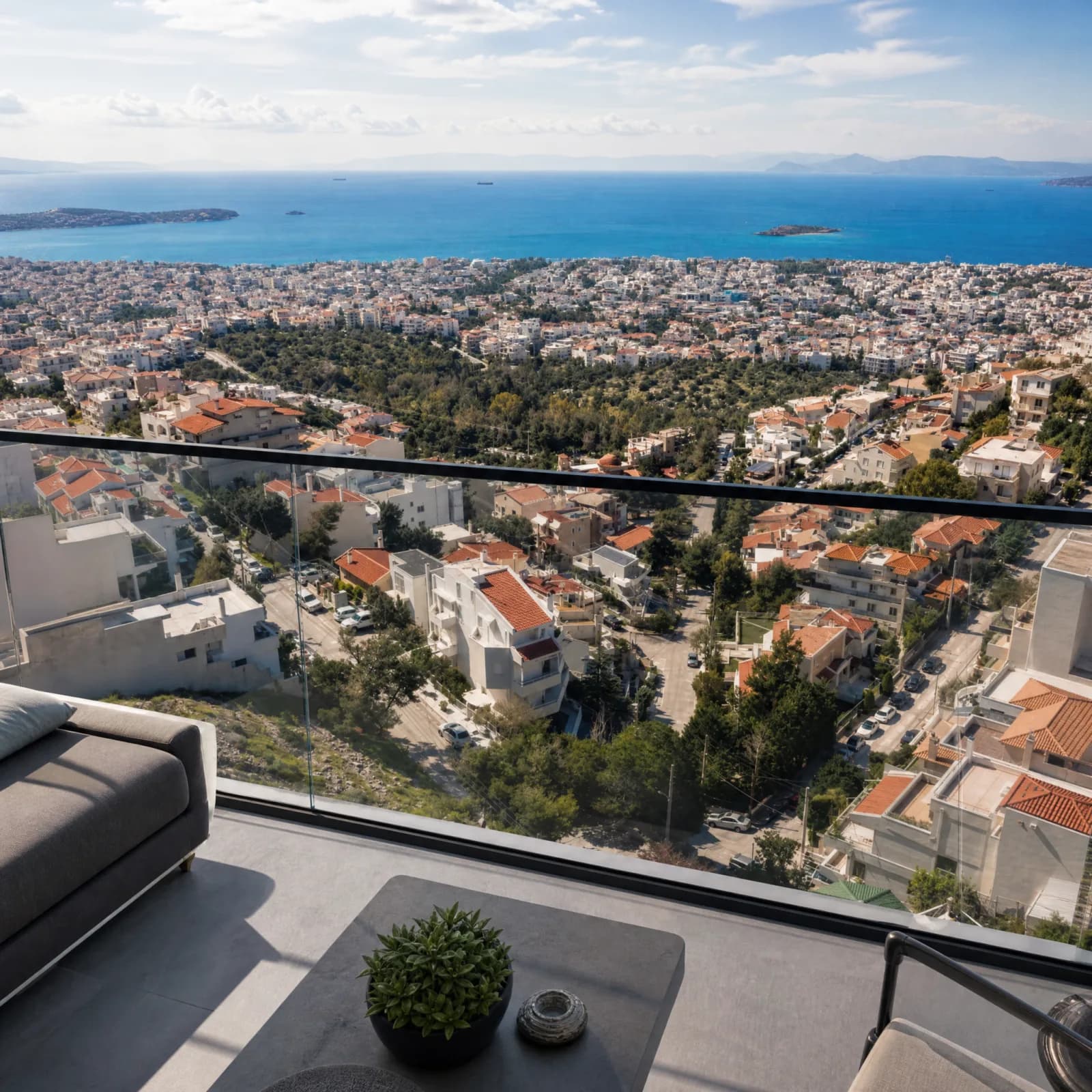 The Skyline Luxury Residences — Sea View Balcony