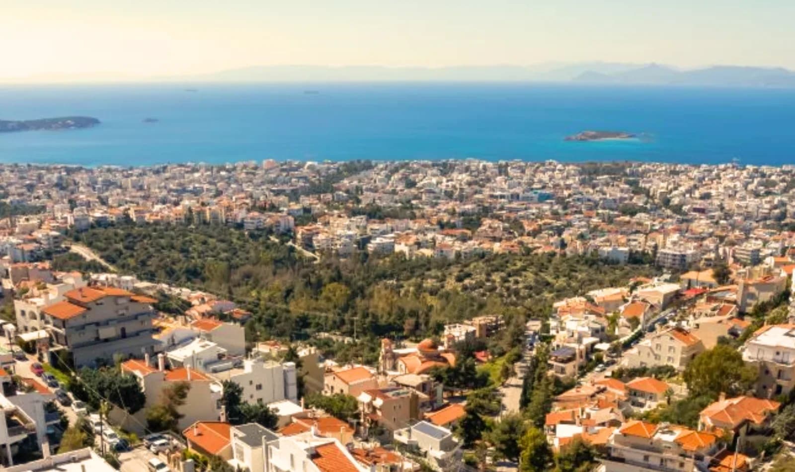 The Skyline Luxury Residences — Voula Aerial