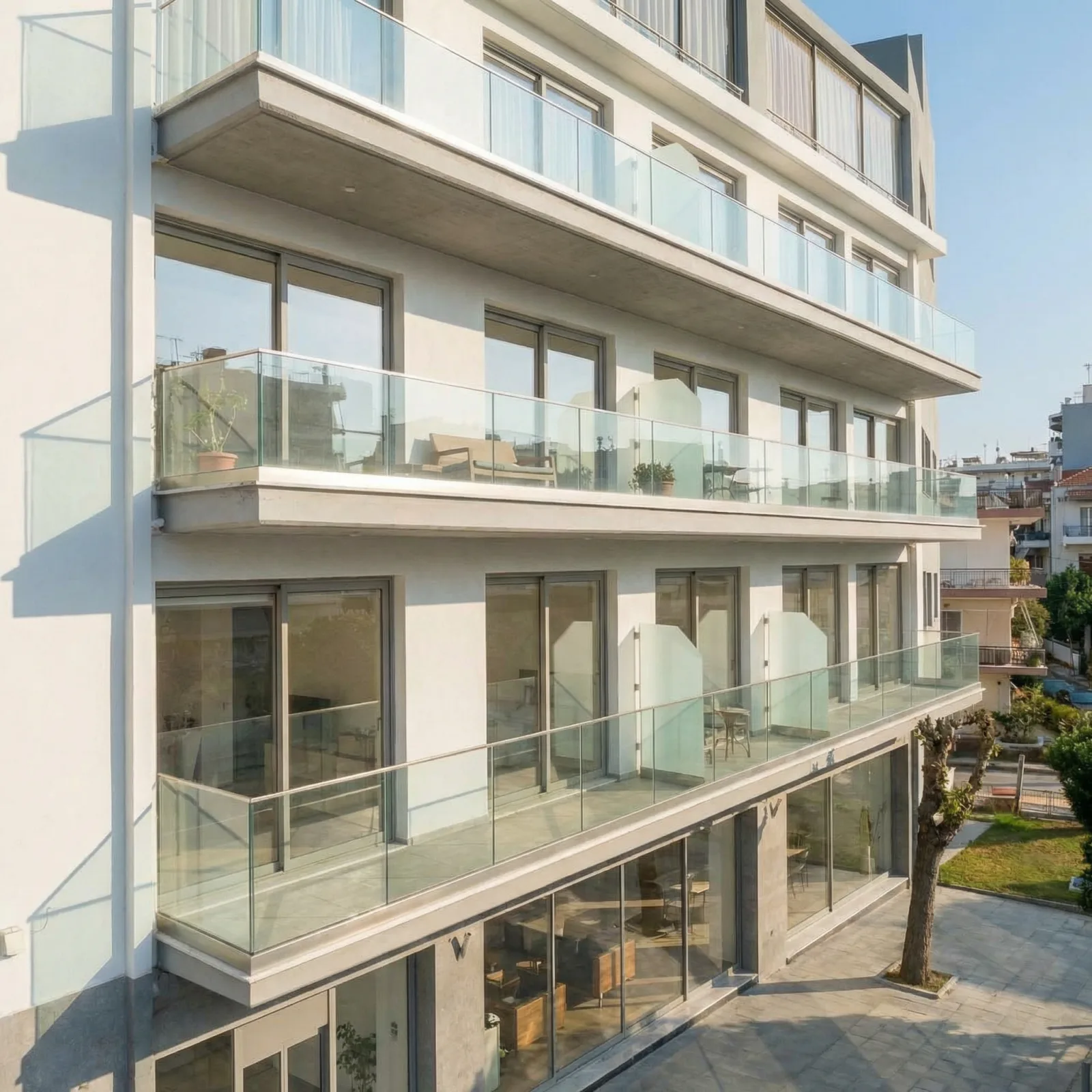 The Southside Luxury Residence — Balcony Zoom